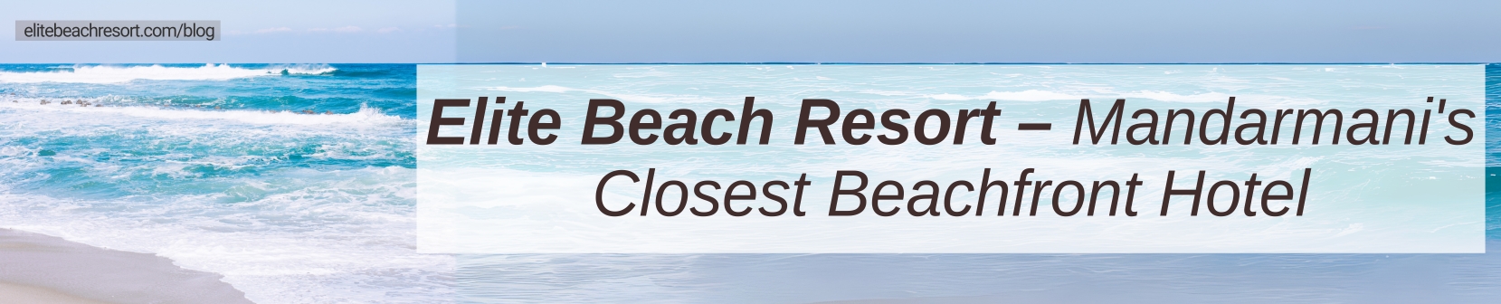 Nearest sea beach hotel in mandarmani - Elite beach Resort